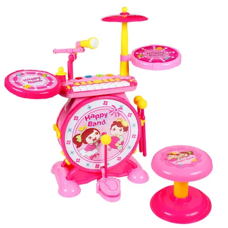 Игрушка музыкальный инструмент для обучения и джазовый барабан игрушки