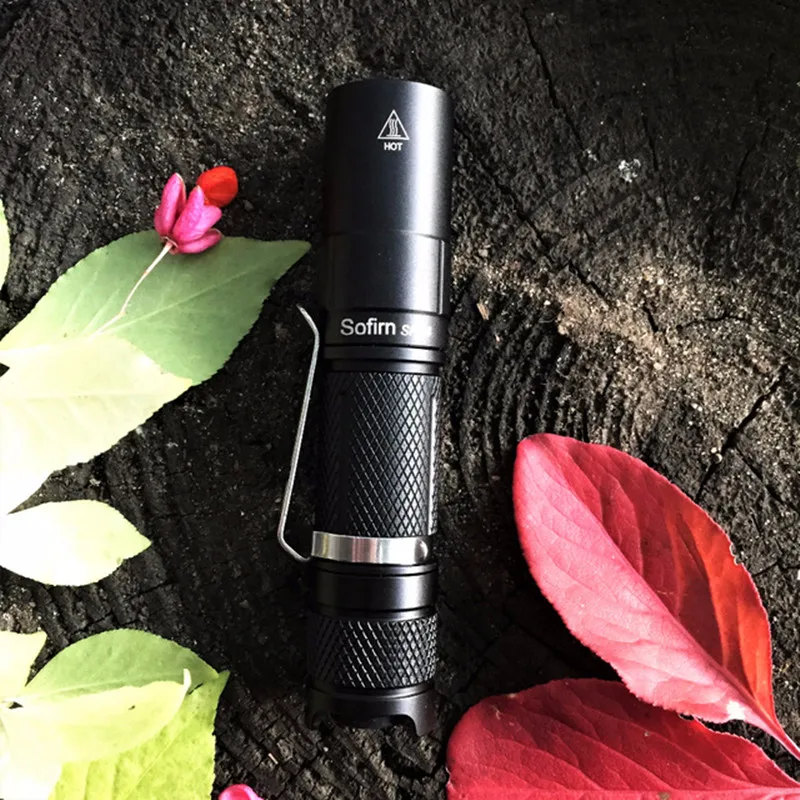 Sofirn SF14 Kit Mini LED Flashlight AA 14500 Cree XPG2 EDC Pocket Light Torch Keychain Penlight with Battery Charger | Лампы и