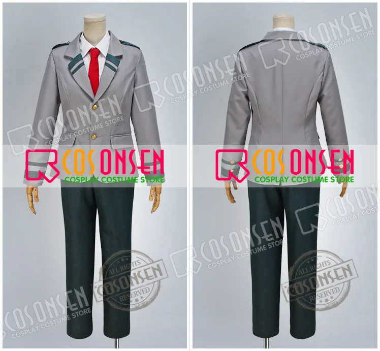 Костюм для косплея Моя геройская Академия школьная форма Тодороки шоуто моя