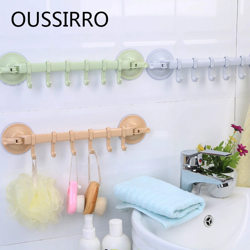 Держатель для полотенец на присоске органайзер вакуумного хранения