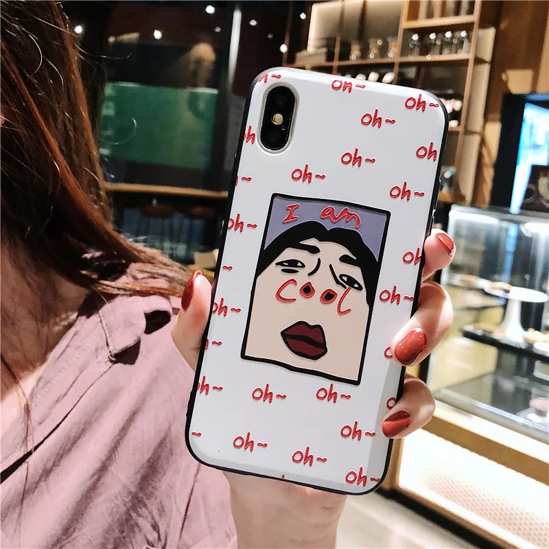 Чехол для телефона с сердечками iphone XR XS Max X 8 7 6 6s Plus Модный стильный мягкий чехол