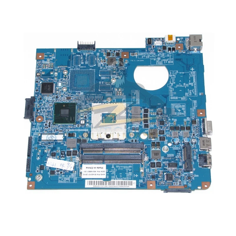 Материнская плата для ноутбука 48.4GY02.031 MBN9B01001 MB. N9b1.001 emachines D730 D730z HM55 DDR3 | Компьютеры