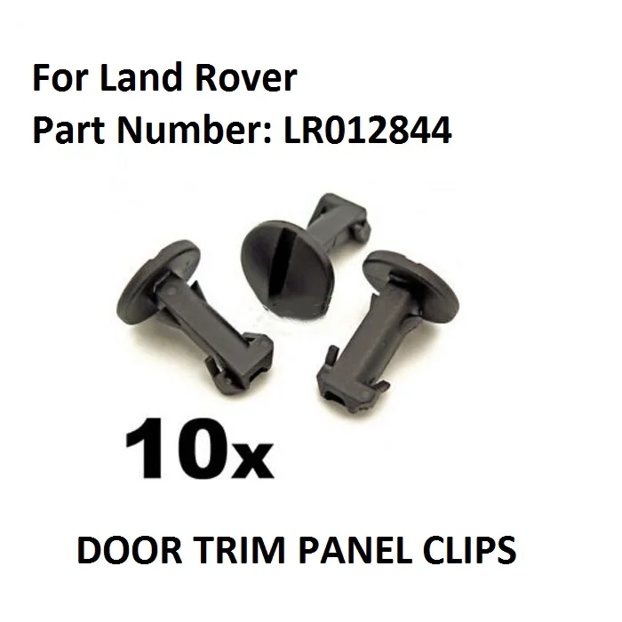 X10 OE # LR012844 для Land Rover Discovery 4 & Range Rover Tow Eye Cover Clips, бампер Trim Clips New