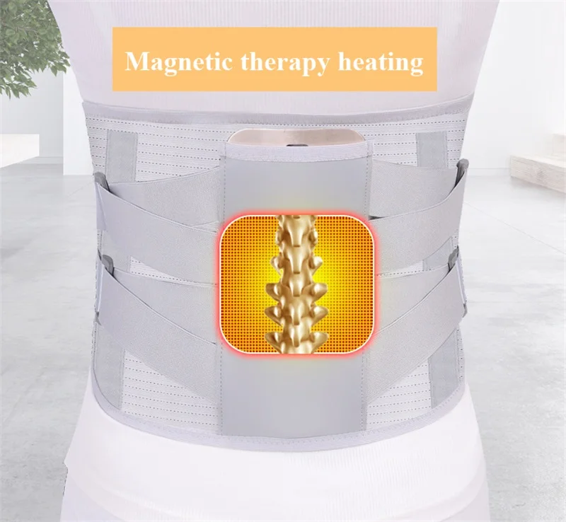 1 шт. турмалиновый самонагревающийся магнитный терапевтический поясной ремень с