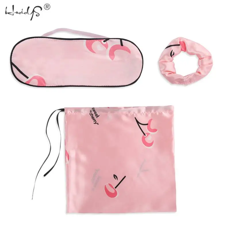 Stripe Printing Women's 7 Pieces Pajamas Sets Emulation Silk Satin Pajamas Women Sleepwear Sets Spring Summer Autumn Homewear