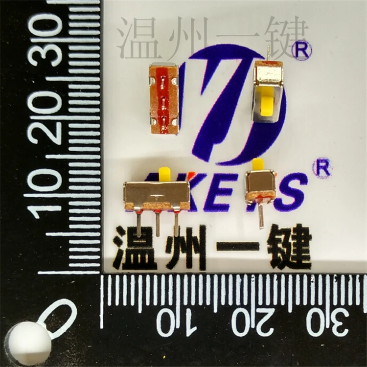 

Переключатель переключения передач, 10 шт., SS-12D00 (1P2T), 2,5 мм, с двумя ножками, вертикальная, желтая, без фиксированной ножки