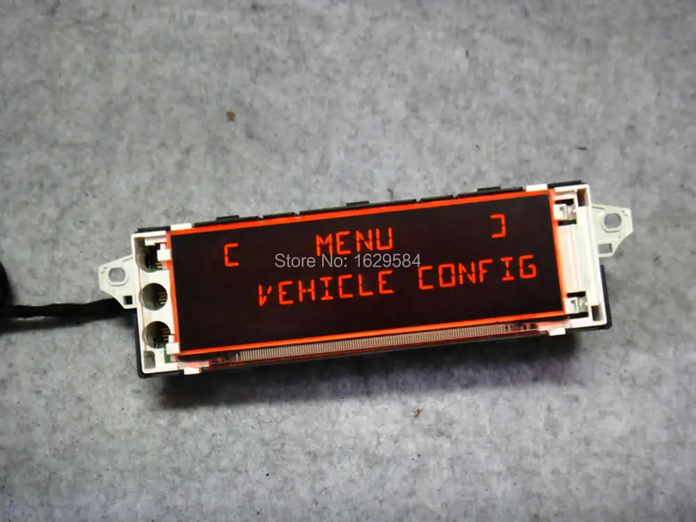 (12 контактов) оригинальный красный монитор с поддержкой USB aux дисплей высокого