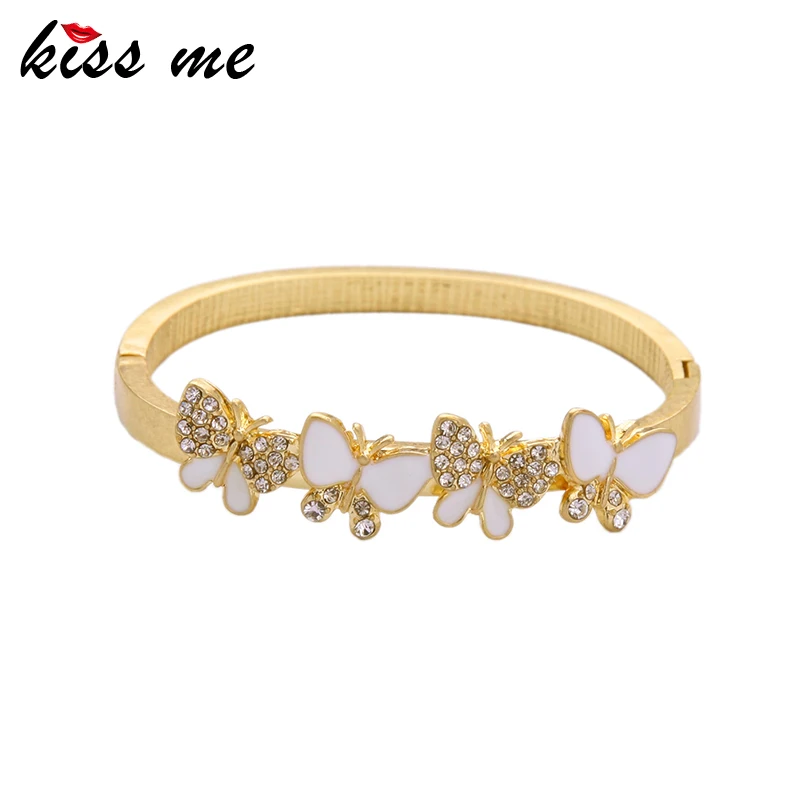 Браслет бабочка женский эмалированный с кристаллами|jewelry mannequin|jewelry making stretch