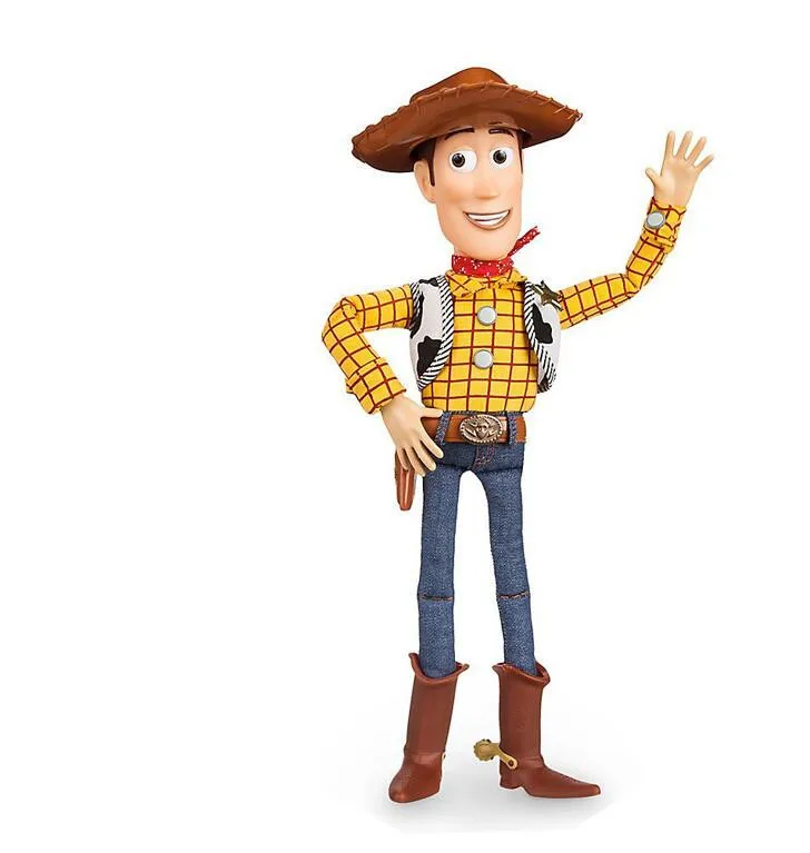 no box woody 43 см История игрушек 3 4 говорящие Вуди Джесси Фигурки Коллекционная модель куклы игрушки для детей подарок на Рождество и день рождения - Цвет: no box woody