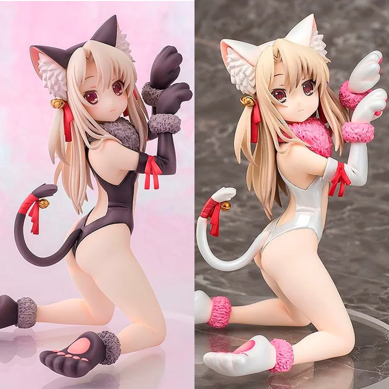Аниме Fate Kaleid Liner Prisma 2wei Риц! Фигурка Девочки кошки illyasвиль фон Айнцберн ПВХ