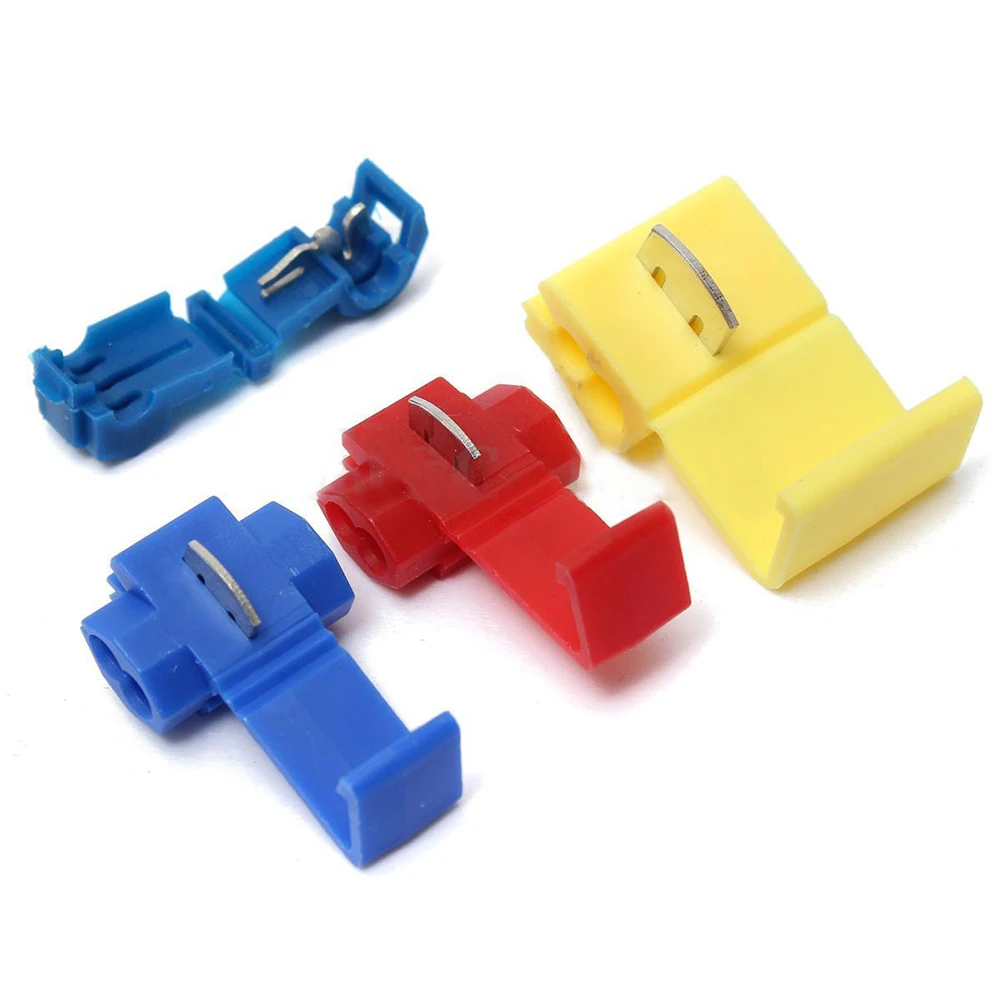 65Pcs Assorted Electrical Terminals Scotch Lock Quick Splice Wire Connector Case | Обустройство дома