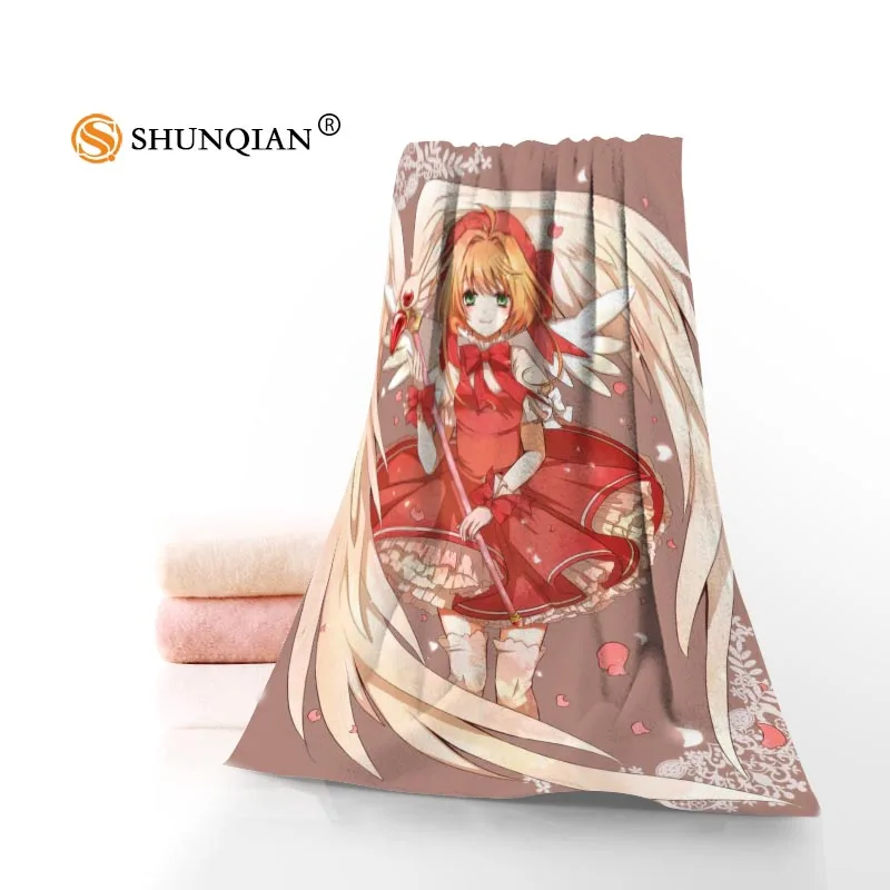 Изготовленный На Заказ card captor sakura Полотенца s из микрофибры фабричное