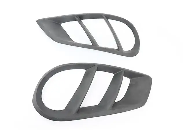 Комплект передних противотуманных юбок из углеродного волокна бампер