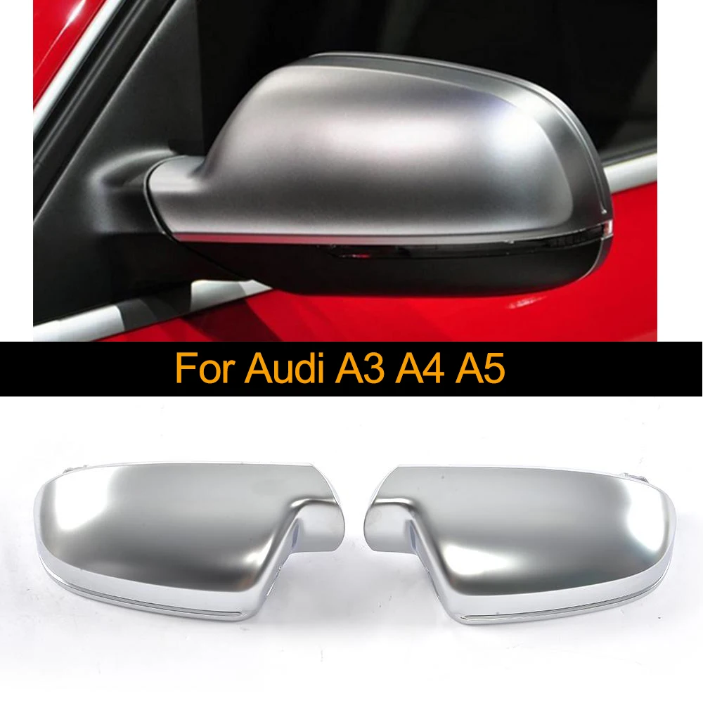 Крышка для зеркала заднего вида из АБС пластика Audi A3 11 13 A4 16 A5 10 17|cap audi|audi a3 coverfor car |