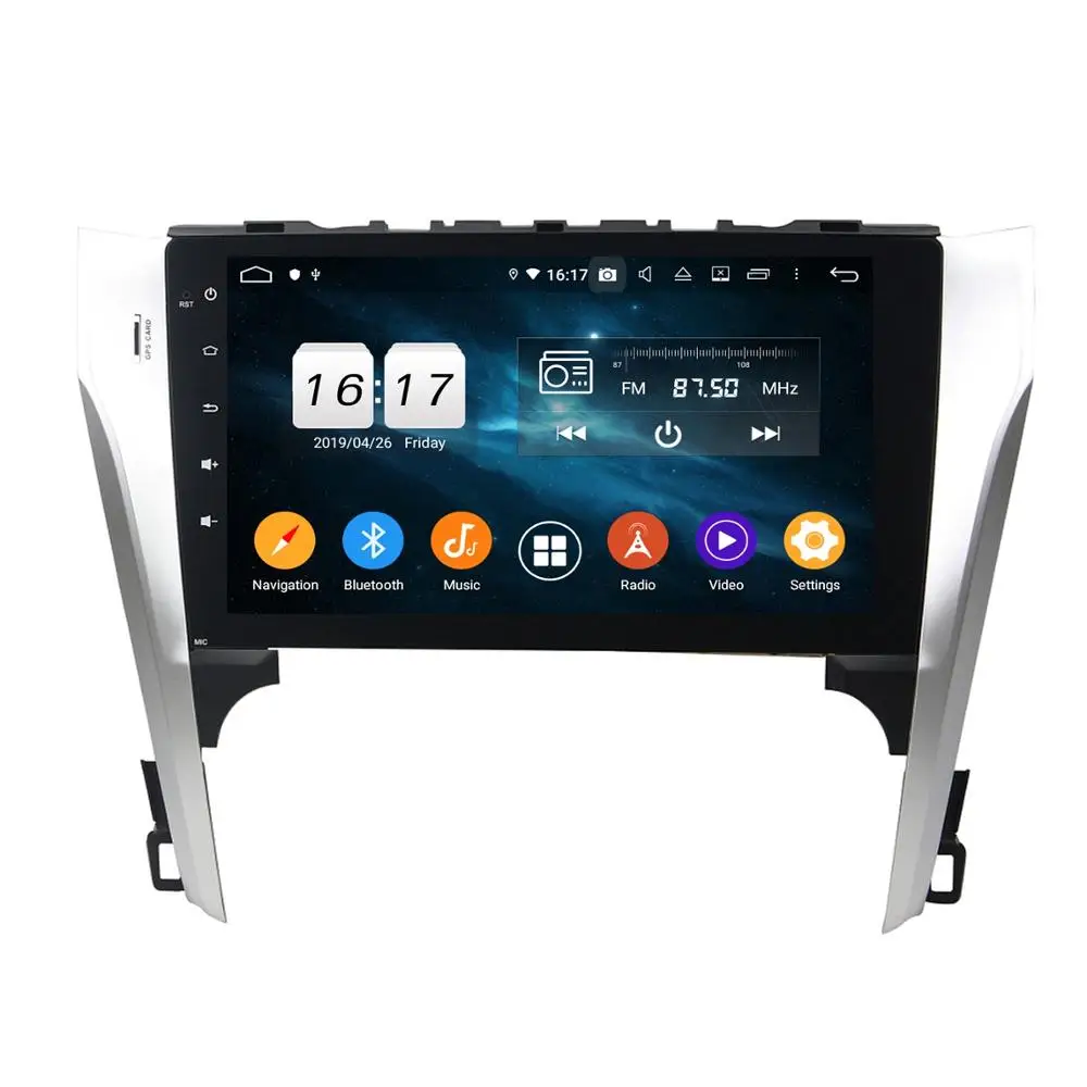 CarPlay PX6 Android 10 автомобиля видео аудио стерео DVD GPS для Toyota Camry 2012 2013 DSP радио Bluetooth WIFI