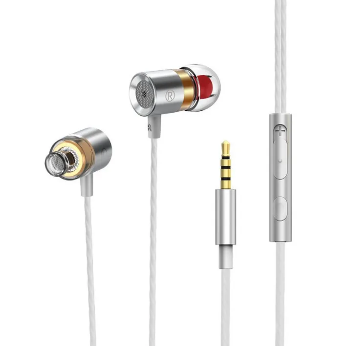 3.5MM In-Ear Wired Headphone Earphones Metal HIFI Earpiece with MIC for Xiaomi Samsung Huawei Phones | Электроника
