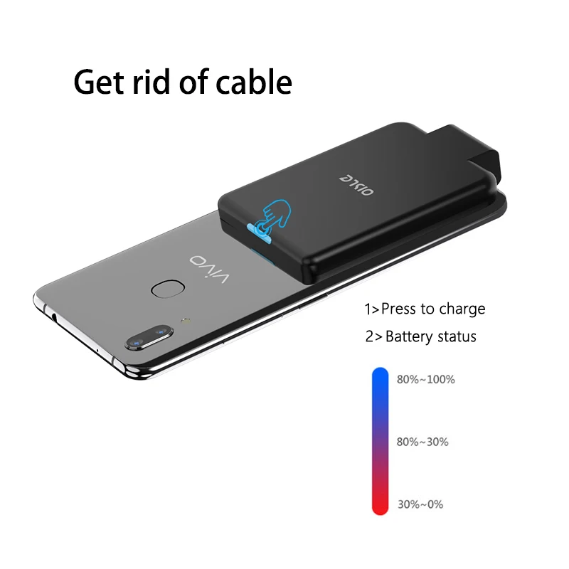 4500 мАч type-C/Micro USB/IOS внешний аккумулятор чехол для iPhone X XS MAX/samsung S9 S10 Plus/huawei P30 портативный зарядный чехол для аккумулятора