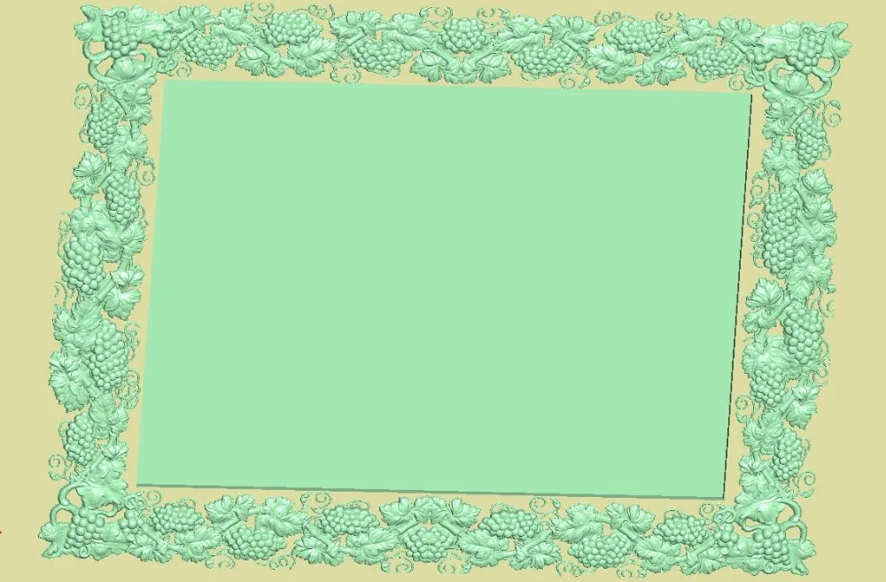 

digital file frame 3d model relief for cnc carving engraving in STL file format artcam type3 aspire E103