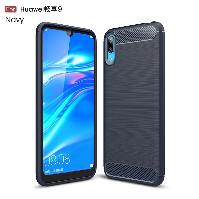 

For Huawei Enjoy 9 Case Soft TPU Silicone Anti-knock Bumper Case For Huawei Enjoy 9 Cover For Huawei Enjoy 9 Funda 6.26" BSNOVT