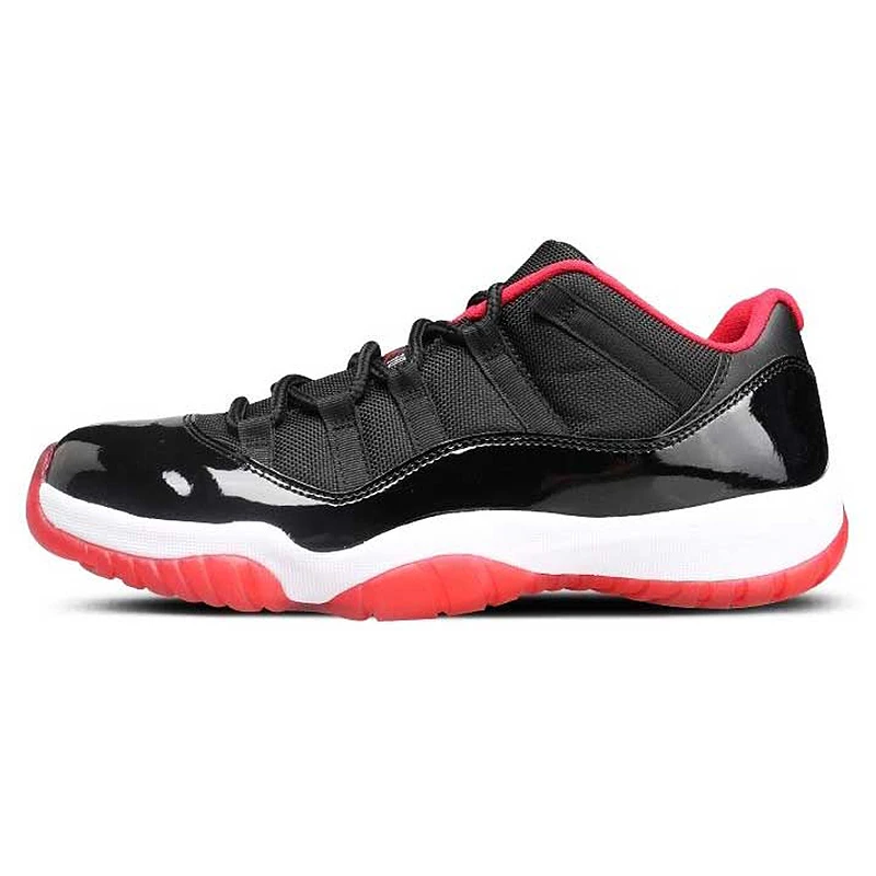528895-012 Мужские баскетбольные кроссовки Nike Official AIR JORDAN 11, амортизирующие, Нескользящие, устойчивые к истиранию, спортивные кроссовки 528895-012 - Цвет: 528895-012