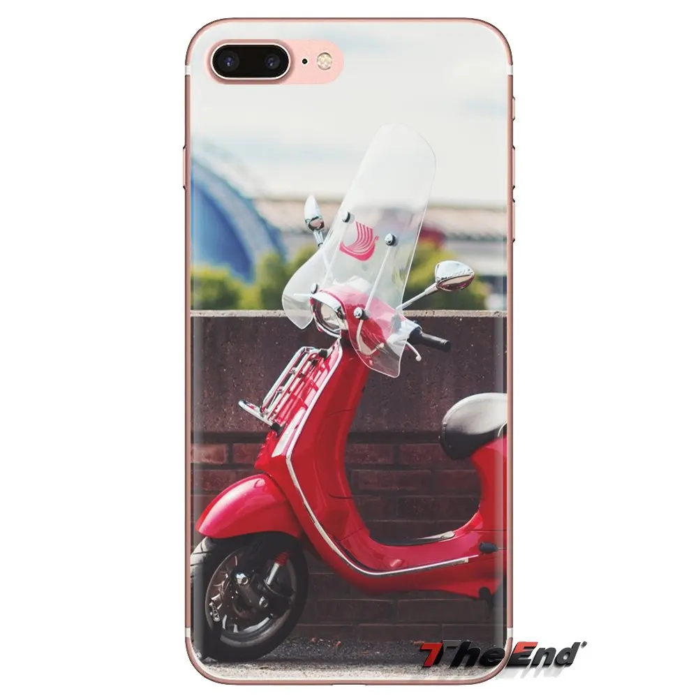 Обои скутер для LG G3 G4 Mini G5 G6 G7 Q6 Q7 Q8 Q9 V10 V20 V30 X Power 2 3 K10 K4 K8 2017 прозрачные мягкие чехлы |