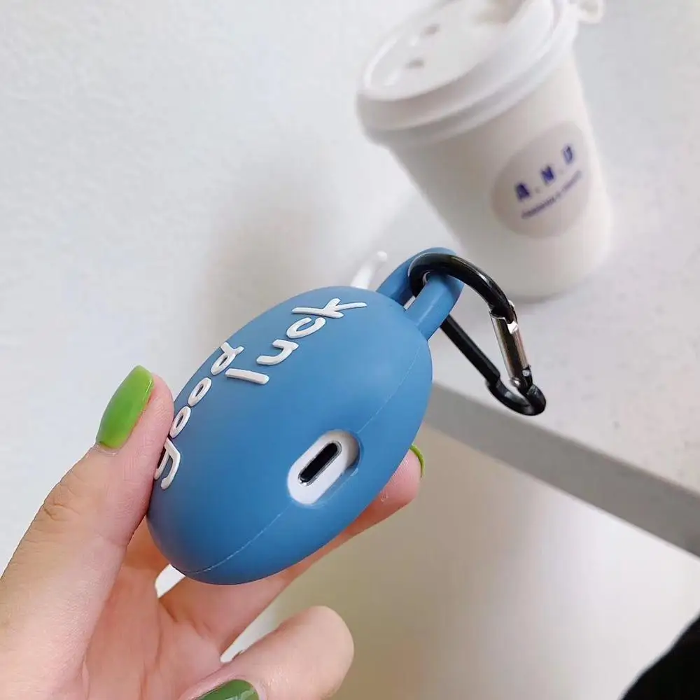 Силиконовый чехол для наушников Apple AirPods с мультяшным котом и чашкой беспроводных