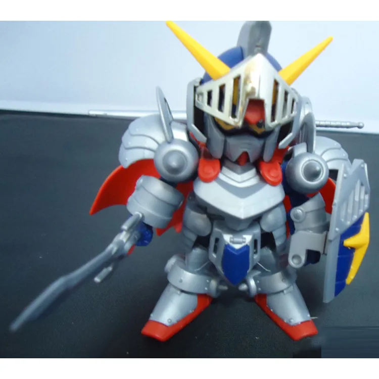 DIY сборка Q версия Gundam Knight модель детская игрушка обучающая строительные