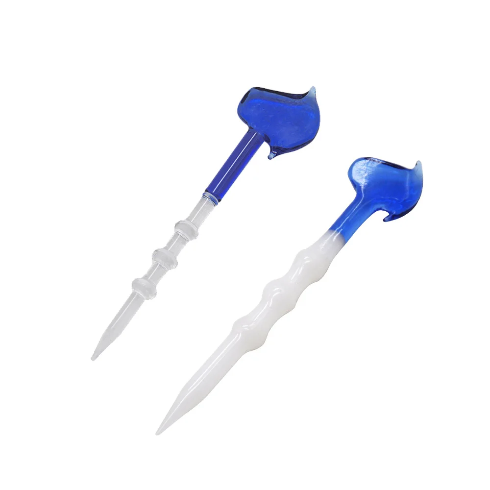 HORNET боросиликатное стекло Dabbler 5,20 дюймов воск Dab инструмент толстый Pyrex Dabber инструменты кварцевые Banger гвозди Dab установки оптом