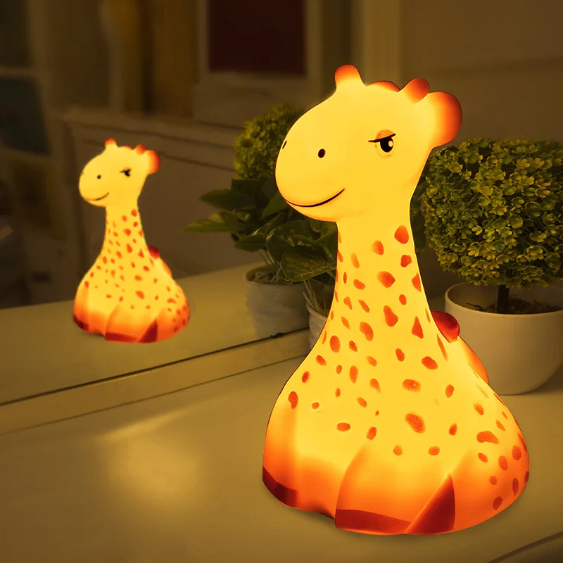 

Ins Hot Creative Kylin Deer Wireless charger Night light Smart Charge Baby Feeding Light night light for kids baby