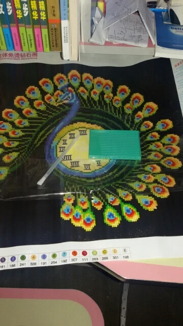 Алмазная картина 5d павлин любовь алмазная паста вышивка крестиком часы Стразы