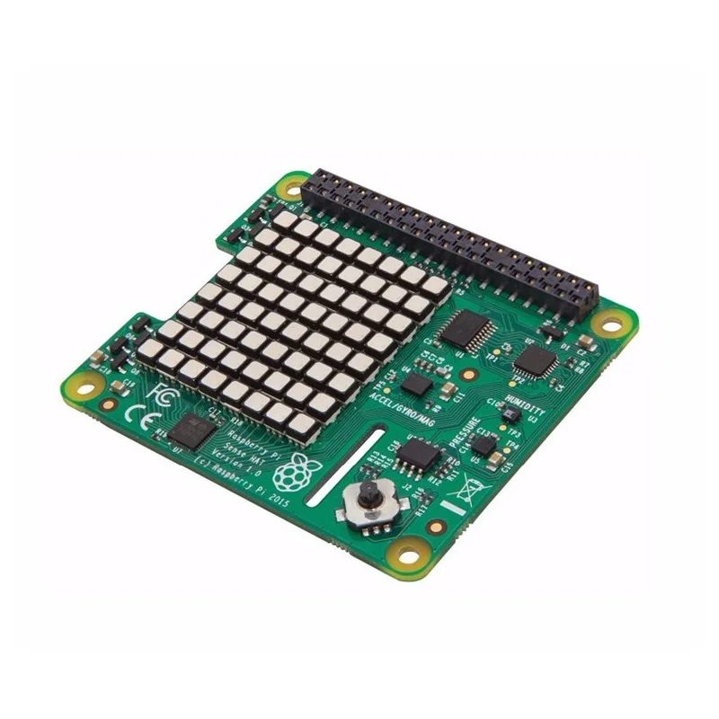Raspberry Pi 3 Model B + Sense HAT с ориентацией давления влажности и температуры Датчики I2C |