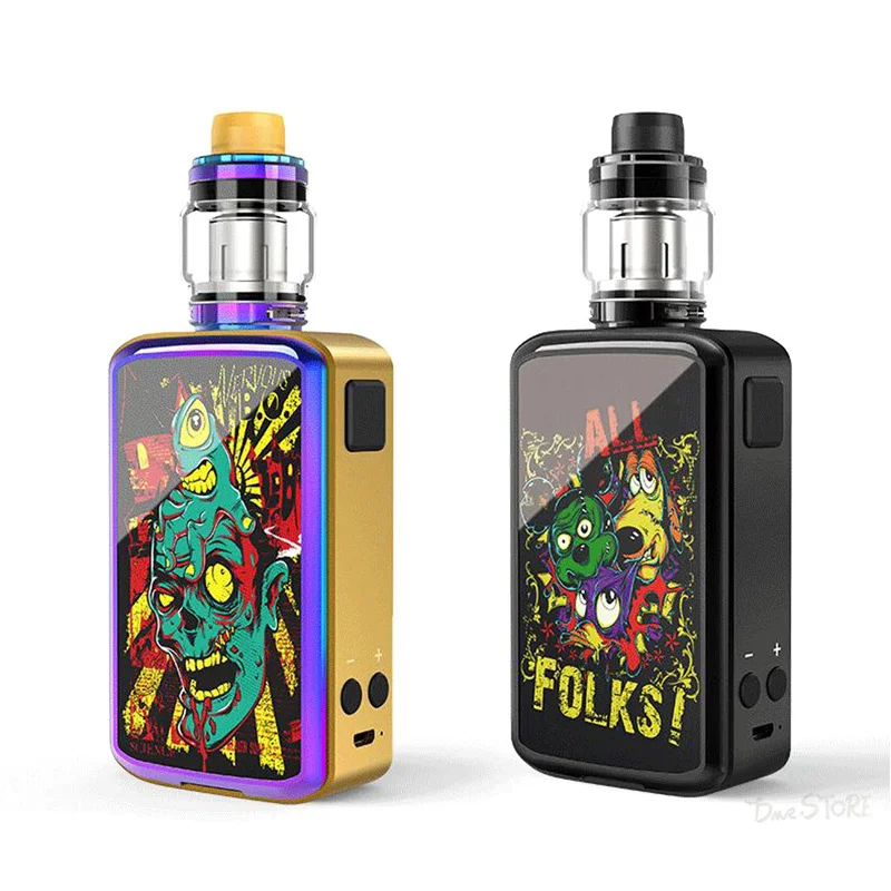 Электронная сигарета высокой мощности Vape комплект 228 Вт коробка мод с 5 мл Atomizer