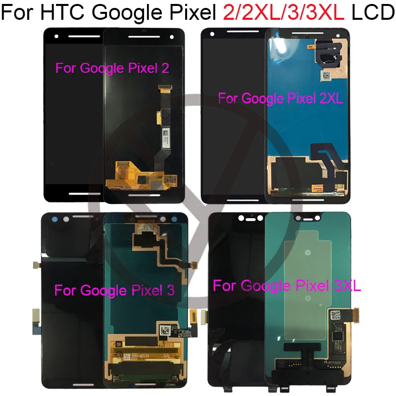 ЖК дисплей для Google Pixel3 3 XL 2XL кодирующий преобразователь сенсорного экрана в сборе