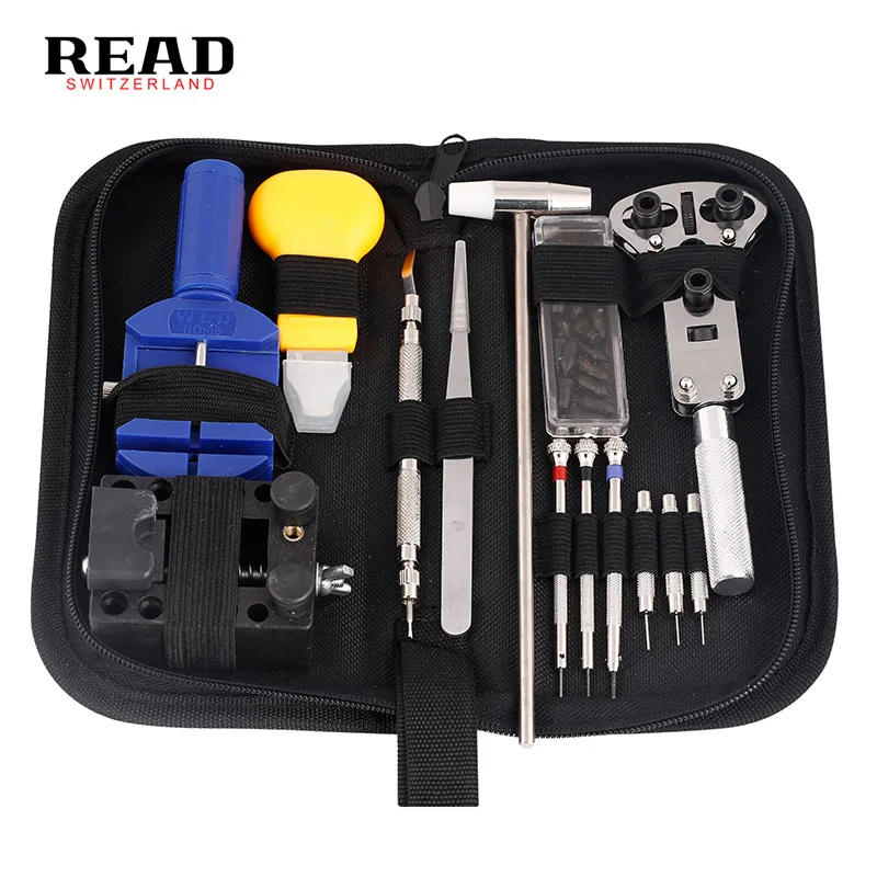 14/16 шт. Смотреть Repair Tool Kit Булавки комплект корпуса часов открывалка Ссылка Весна