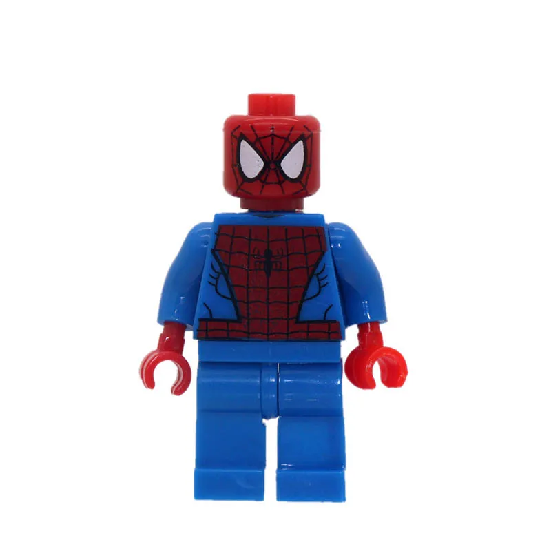 8 шт./лот сборки Super Heroes Мстители Marvel Капитан Америка Бэтмен блок мини фигурки