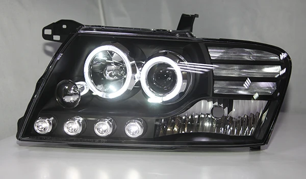 Для Mitsubishi Pajero V73 светодиодный фар Ангельские глазки 2000 2001 2002 2003 2004 2005 2006 2007 2008 2009 2010 2011 год для передней фары автомобиля