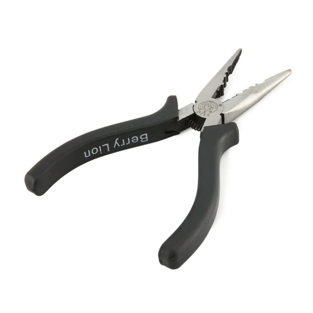 BERRYLION 6&quot 010904150 Fishing Pliers Split Ring Cutters Holder Tackle Hooks Remover Wire Cable Stripper Cutter | Инструменты