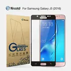 Nicotd полное покрытие из закаленного стекла для Samsung Galaxy J5 2016 j510 J510Y J510G J510M J510FN 5,2 