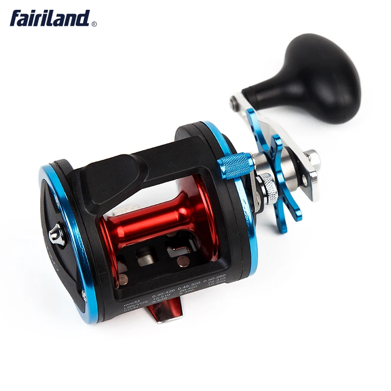 4BB правая рука 4 1: 1 барабанный Троллинг Fairiland катушка 18 кг Тяговая мощность Лодка