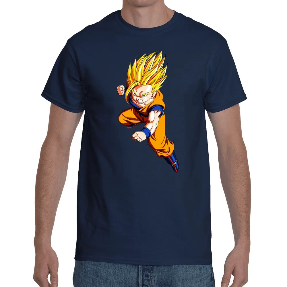 Футболка с рисунком Dragon Ball Z Gohan Ado Мужская футболка унисекс новая модная