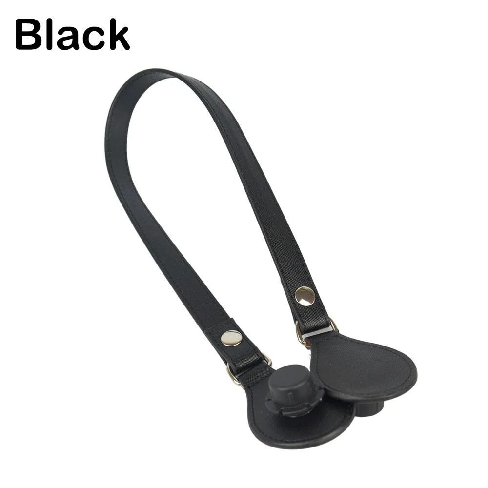 black Tanqu, новинка, 1 штука, длинная плоская ручка, с защелкой, съемная капля, для O Bag, кожаный ремень, ремень для Obag - Цвет: black