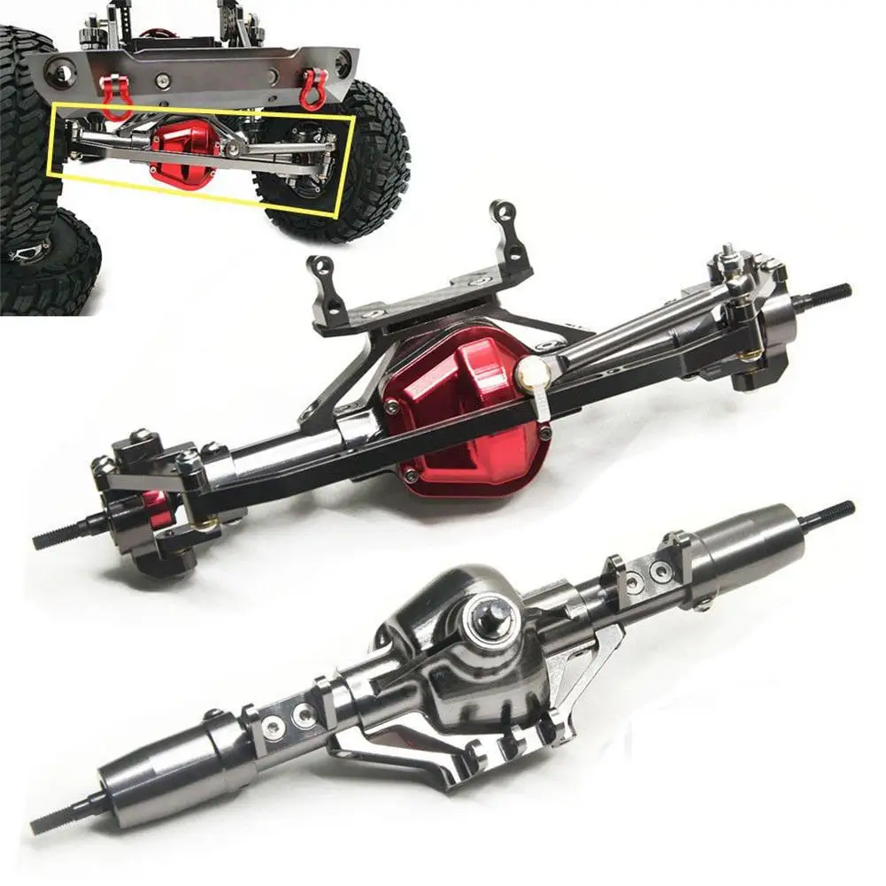 

Алюминиевый передний и задний мост RCtown CNC для 1/10 AXIAL SCX10 D90 автомобильный Honcho