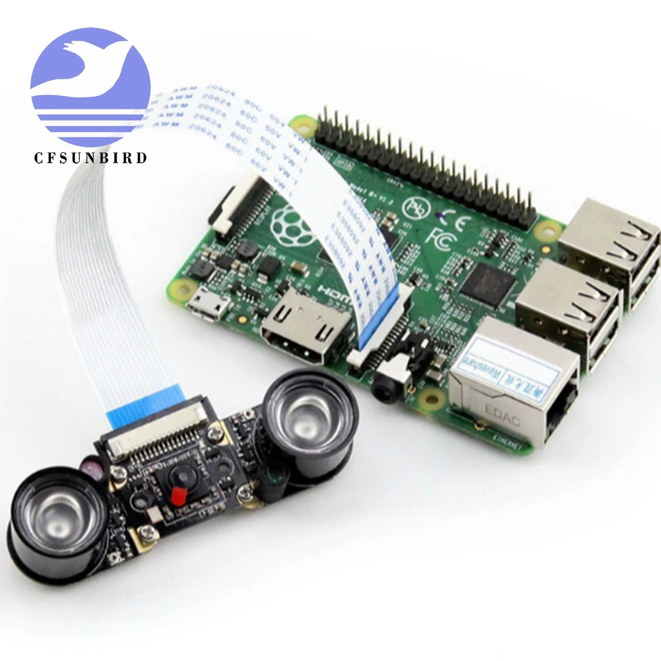 CFsunbird Raspberry Pi 3 model B NoIR Ночная камера с 2 бесплатными ИК подсветками|cameras camera|camera