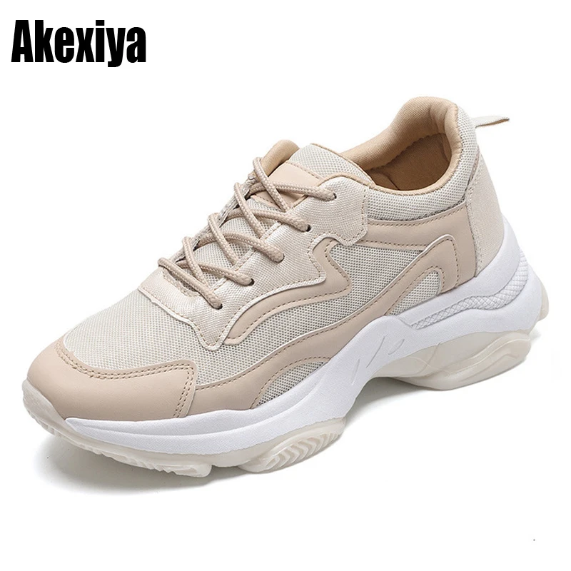 2020 Повседневная обувь Женская дышащая Вулканизированная легкие кроссовки для