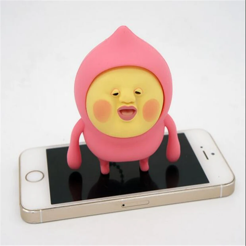 Одна штука Kawaii 8 см Kobito Dukan ПВХ мягкие резиновые Куклы Фигурки с брелком для ключей