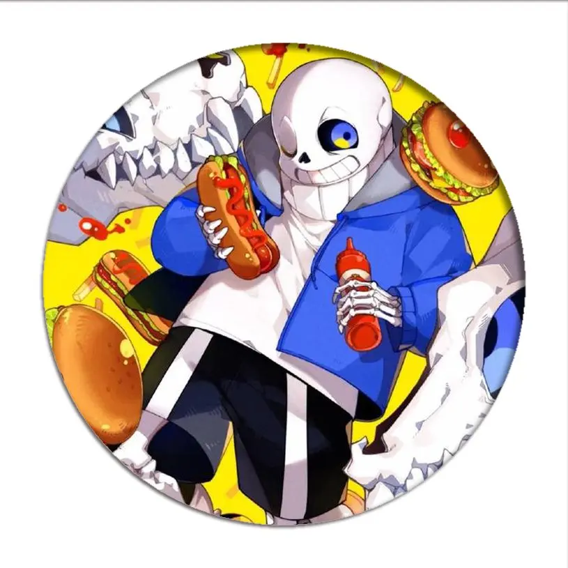 Undertale Sans Значки для косплея Папирус брошь одежда икона коллекция нагрудник