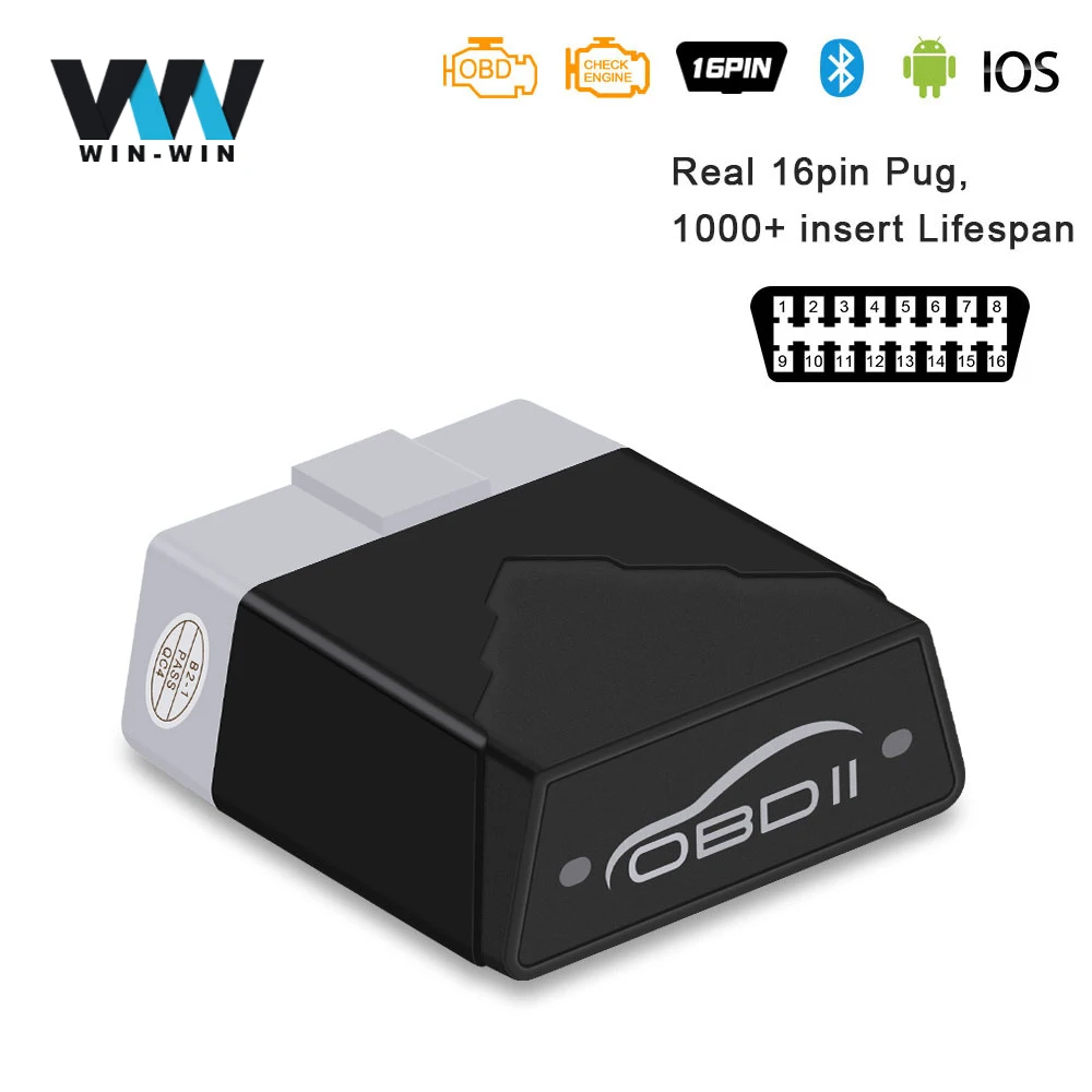 Автомобильный диагностический инструмент ELM 327 V1.5 без PIC18F25K80 OBD OBD2 WIFI Bluetooth 4 0 ELM327 Wi