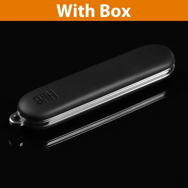 Black with Box Xiaomi Mijia Huohou мини-нож для распаковки, складной инструмент для нарезки фруктов, инструмент для кемпинга, открытая посылка, нож для выживания на открытом воздухе, острый нож - Цвет: Black with Box