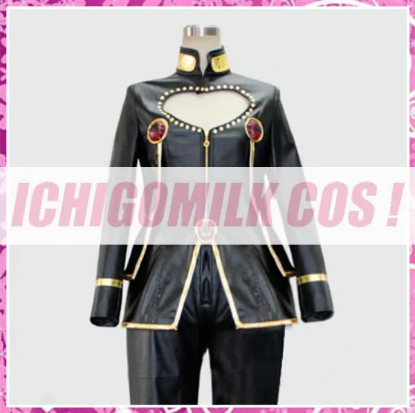

JoJo's Bizarre Adventure Golden Wind Giorno Giovanna Cosplay Costume Halloween Uniform Outfit Top+Pants Custom-made
