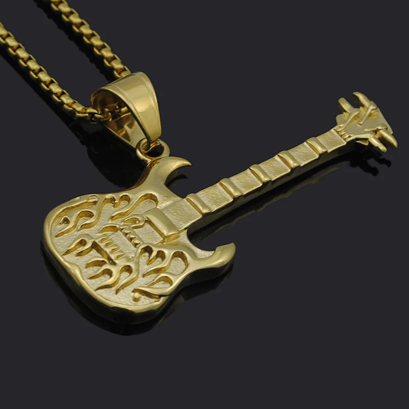 Мужская подвеска качалка из нержавеющей стали золотого цвета|fashion jewelry|jewelry